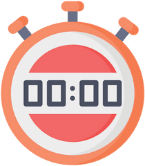 Free Digital Stopwatch Icon Of Flat - Digital Stopwatch Logo Png