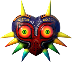 Character Of Mask Zelda Fictional Majora Time - Free PNG