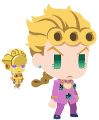 Giorno Giovanna - Giorno Pitter Patter Pop Png