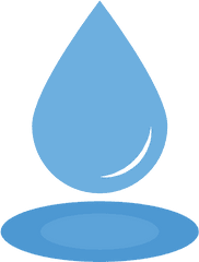 Water Drop Icon - Circle Png