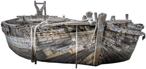 Wood Boat Png Image - Shipwreck Png