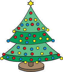 Christmas Tree To Draw - Bodumwesternscandinaviaorg Drawing Of Christmas Tree Png