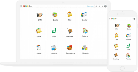 Zoho Unveils Bundled Business App Suite - Smart Device Png