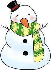 Free Cute Snowman Clipart Download - Kids Snowman Clipart Png
