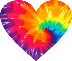 Tie Dye Heart Png U0026 Free Heartpng Transparent - Tie Dye Clipart