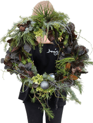 Gorgeous Christmas Wreath - Amys Flowers Hamilton Png