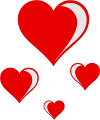 Hearts Png - Free Large Images Different Sizes Of Hearts