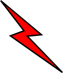 Lightning Bolt Clipart Black And White - Lightning Bolt Clipart Png