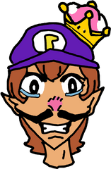 Waluigi - Cartoon Png