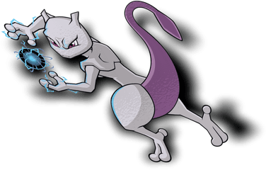 Mewtwo Sticker - Fictional Character Png