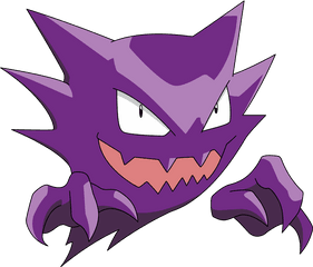 Pokemon Clipart Purple Transparent Free For - Haunter Pokemon Png