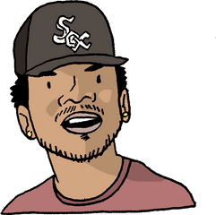 Chano For Mayor A Drawing Of Chance - Chance The Rapper Cartoon Png