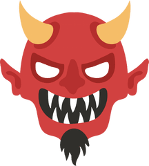 Devil Face Png - Demon Face Transparent Background