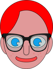 Download Free Png Nerd With Glasses - Dlpngcom Clip Art