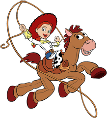 15 Bullseye Toy Story Png For Free Download - Jessie And Bullseye Toy Story