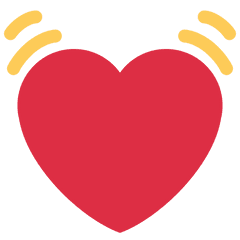 Heart Png Images Outline Emoji Pink - Twitter Heart Emojis Transparent