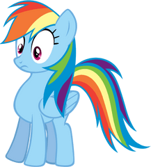 Rainbow Png Transparent Background - Rainbow Dash Transparent Png