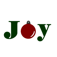 Joy Christmas Free Transparent Image HQ - Free PNG