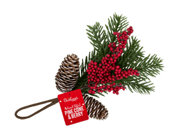 Christmas Pine Cone Free Download Image - Free PNG