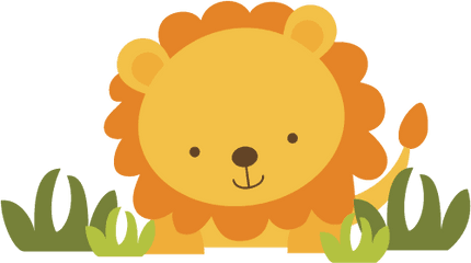 Pin Em Animal - Baby Lion Clipart Png