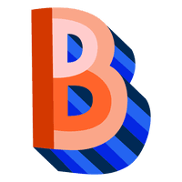 B Letter PNG Free Photo