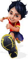 Sonic Boy Shiva Nickelodeon Black Hair Cartoon - Free PNG