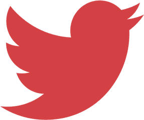 Finding Work - Transparent Png Red Twitter Logo