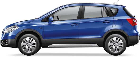 Cars Clipart Backside Picture - Maruti S Cross Side Png