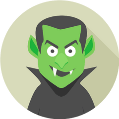 Dracula Halloween Png Icon 3 - Png Repo Free Png Icons Cartoon