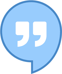 Iconos Hangout - Descarga Gratuita Png Y Vectorial Blue Hangouts Icon