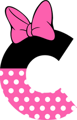 Picture - Alphabet Minnie Mouse Letters Png