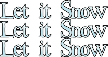 Let It Snow Free Transparent Image HD - Free PNG