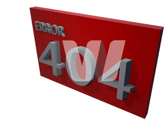 3d Error 404 Icon - Png Graphic Welcomia Imagery Stock Language