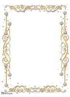 Frame Gold Invitation Free PNG HQ