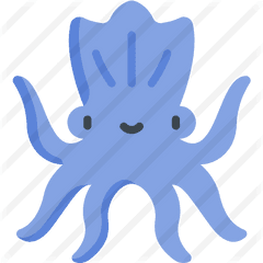 Kraken - Common Octopus Png