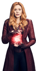 Scarlet Witch Costume In The Avengers - Scarlet Witch Infinity War Png