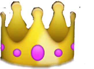 Crown Emoji Png - Girly