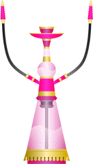 Hookah Shisha Water Pipe Clipart - Vectorized Hookah Png