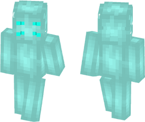 Download Diamond Beast Minecraft Skin - Minecraft Skin Shading Template Png