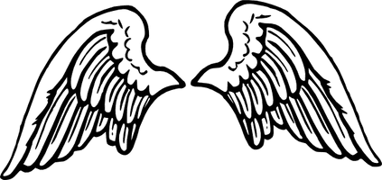 Angel Halo Wings Hd - Free PNG