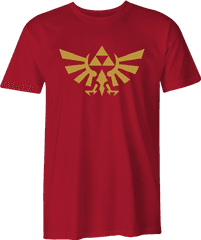 Legend Of Zelda Crest Logo Triforce Video Game Retro Gamer T - Shirt Sizes S 5xl Legend Of Zelda Png