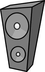Speakers Clipart Small Speaker - Cartoon Speakers Png