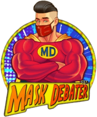 Home U2022 Our Virtual Holiday - Mask Debater Png