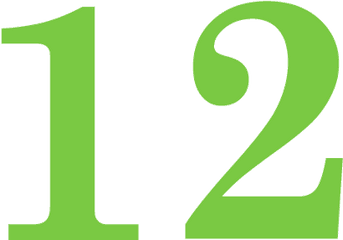 Free Number 12 Images Download - Clip Art Png