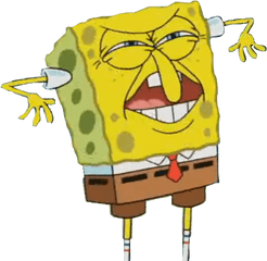 Lick Transparent Spongebob Meme - Spongebob Who Put You On The Planet Png