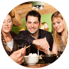 Hunan Chinese Restaurant - People Eating Restaurant Png