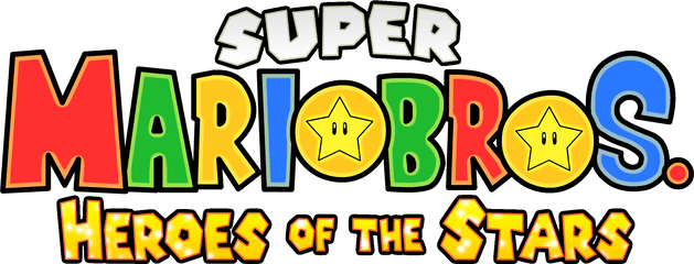 Smb Heroes Of The Stars Logo - Clip Art Png