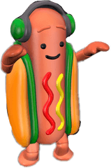 Snapchat Hot Dog Transparent - Transparent Snapchat Hot Dog Png