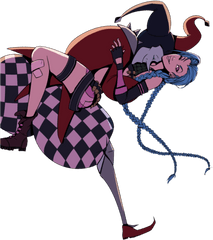 Download Jhin Drawing Jinx - Shaco Fanart Png