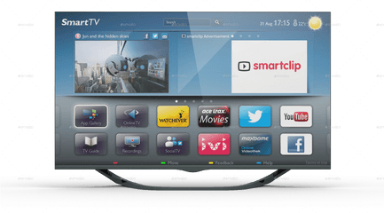 Crt Tv Png - Mockup Smart Tv